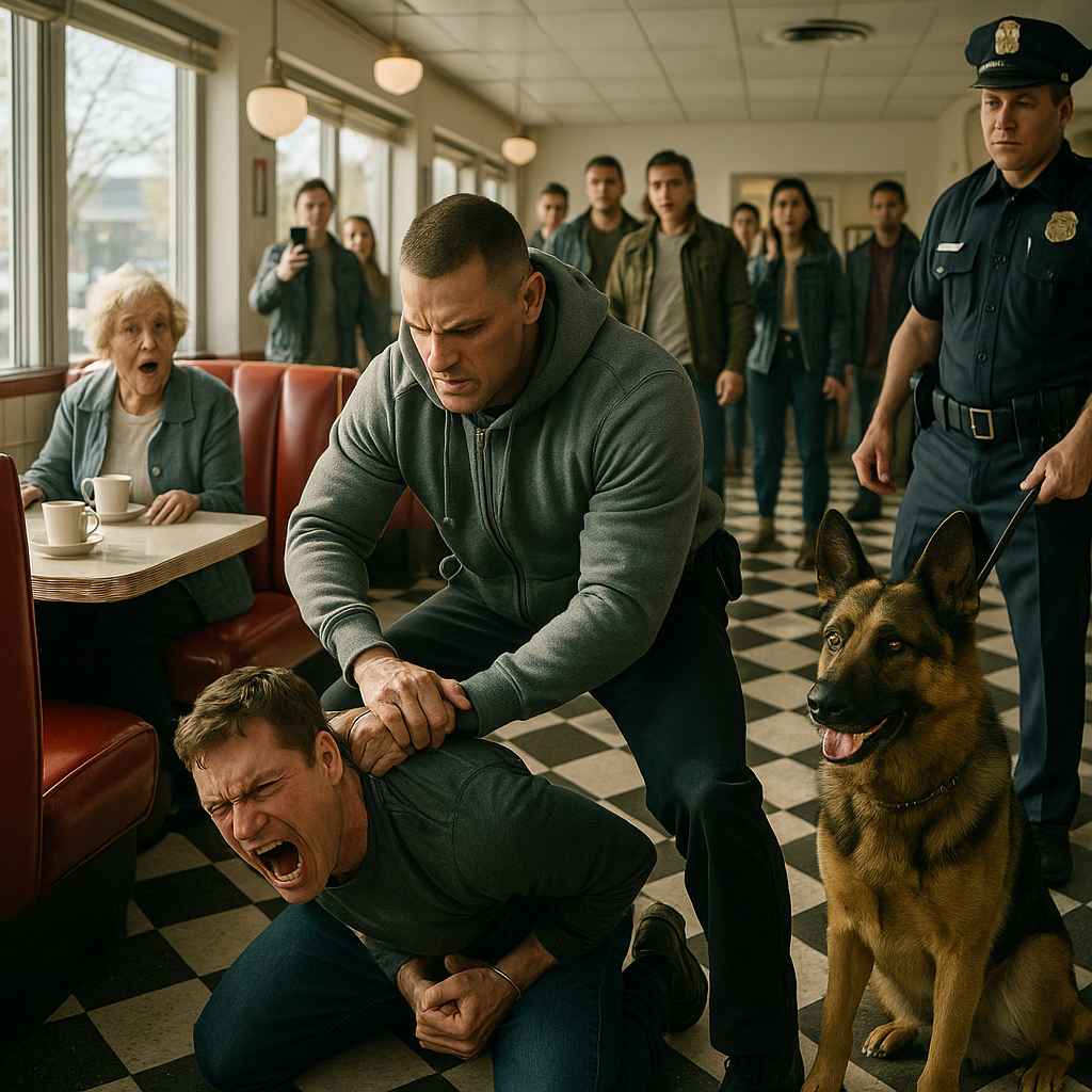 „A csapás hangosabban szólt, mint bármilyen beszélgetés az étteremben.