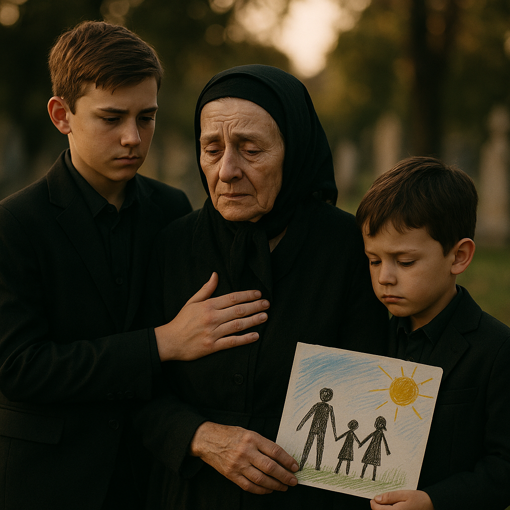 „A lányom temetésén a hétéves unokaöcsém — akinek van egy elég furcsa