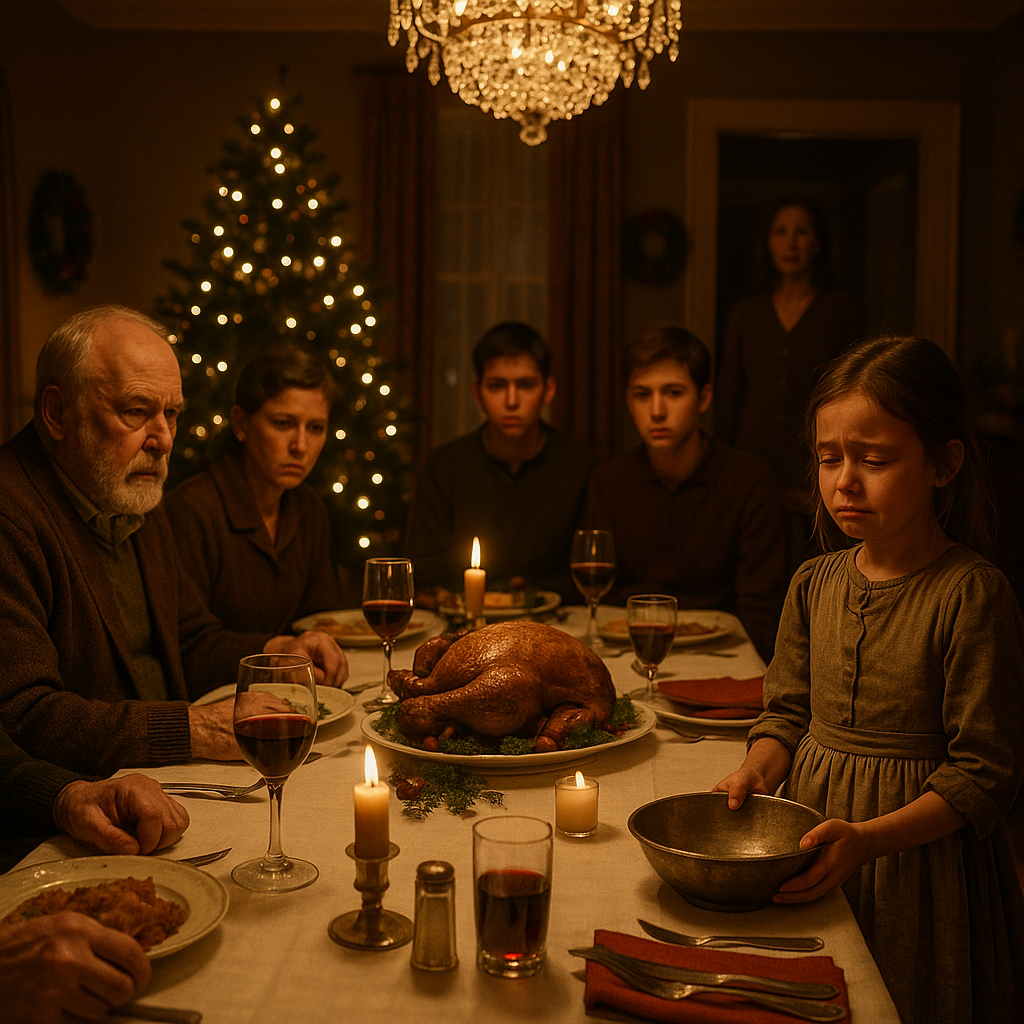 Hálaadáskor mindenkinek rendes vacsorát tálaltak fel