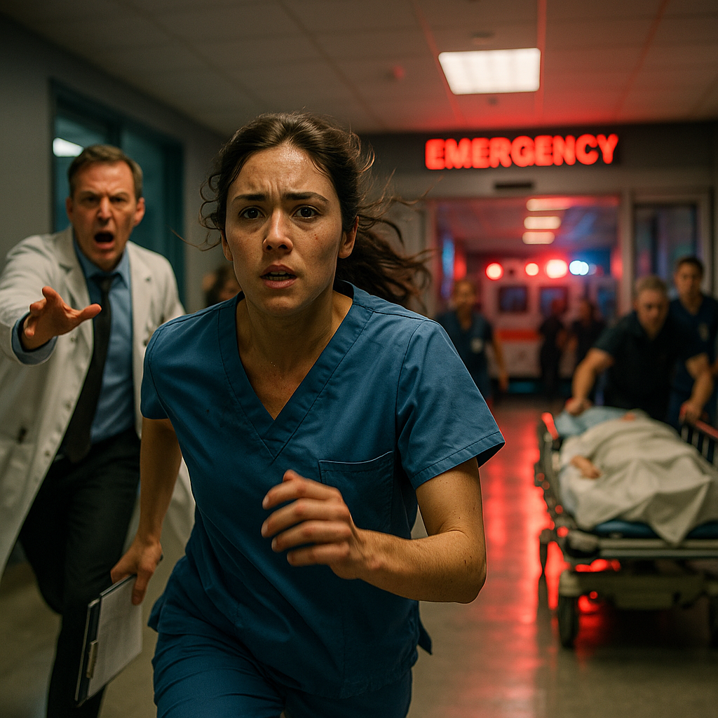 Eram de gardă noaptea când soțul meu, sora mea și fiul meu au fost adu