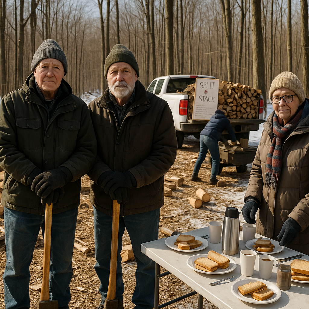 „A nevem Wallace. 71 éves vagyok. Tűzifát szállítok. Magam vágom és ha