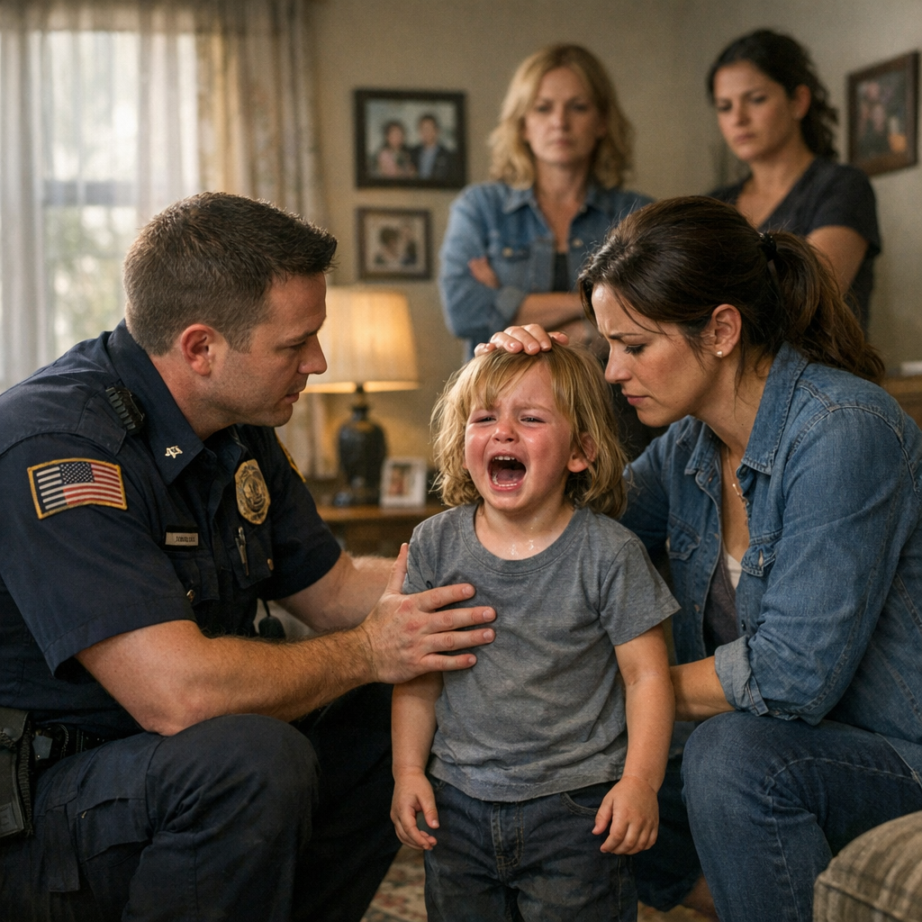 Anyám és a nővérem a rendőrséget hívta az ötéves gyerekem viselkedése