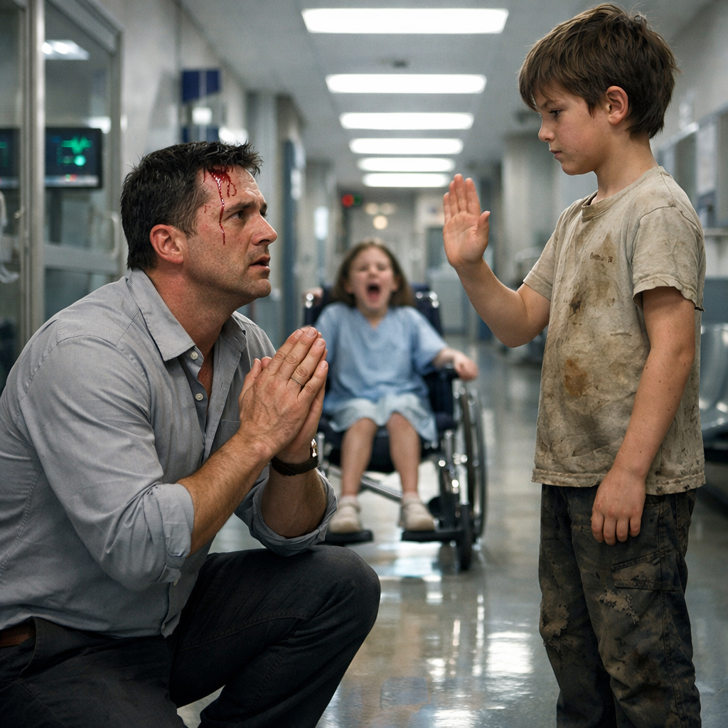 «Ha sikerül elérned, hogy a lányom újra járjon, örökbe fogadlak» – ígérte a gazdag ember.