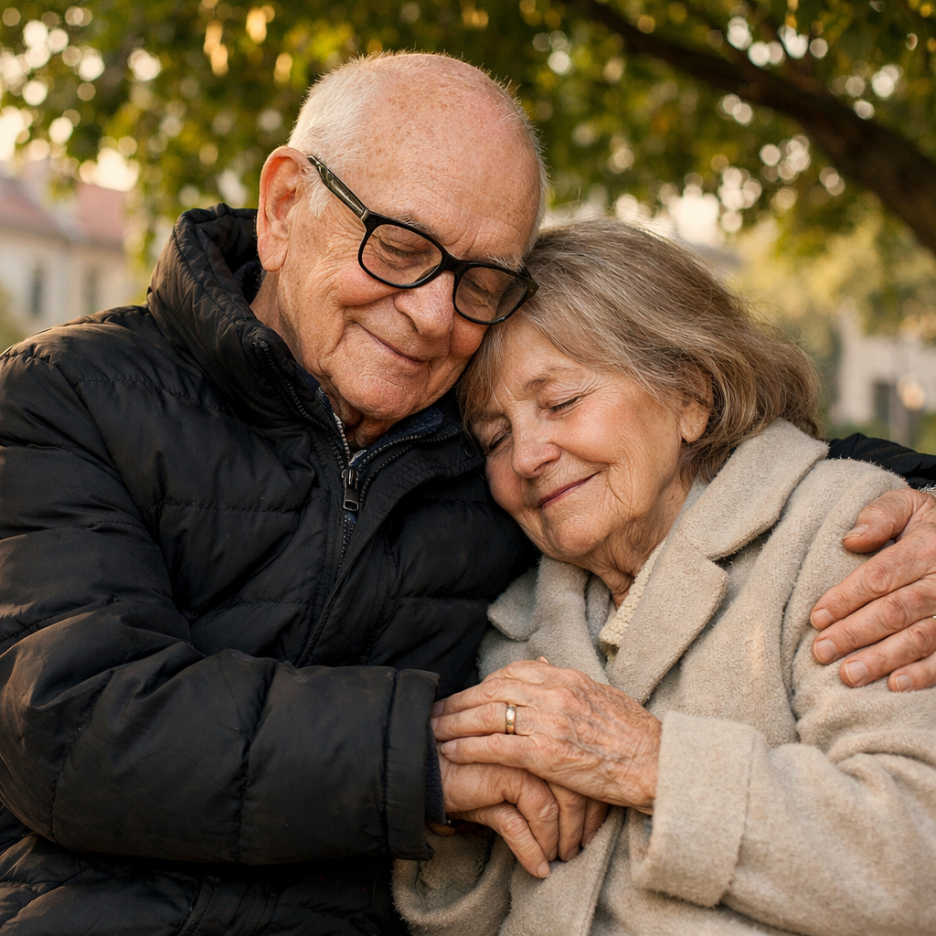 „A minap megkérdeztem anyát – majdnem 57 év házasság után –, hogy még mindig szerelmes-e apába.“ 😊