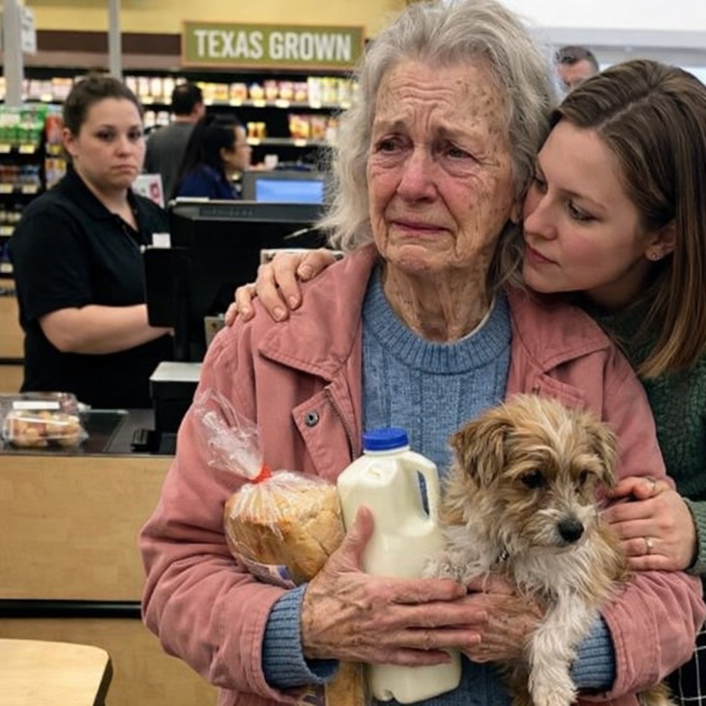 Segítettem egy küszködő néninek a közértben – pár nappal később váratlan látogatóm akadt.