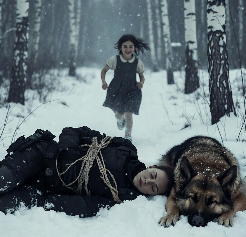 Wiatr wył między drzewami, sprawiając wrażenie, jakby cały las był