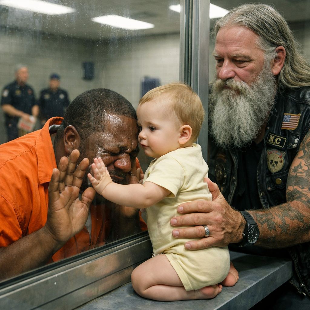 „Ez a motoros minden héten elhozta nekem a kislányomat a börtönbe három éven át, miután meghalt a feleségem, és már senkim sem maradt, aki felnevelje.”