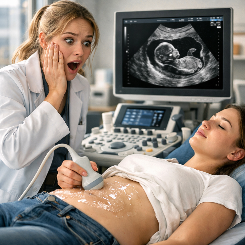 „Az ultrahangos orvos sokáig csak nézte a képernyőt, nem szólt semmit, aztán hirtelen megkérdezte:”