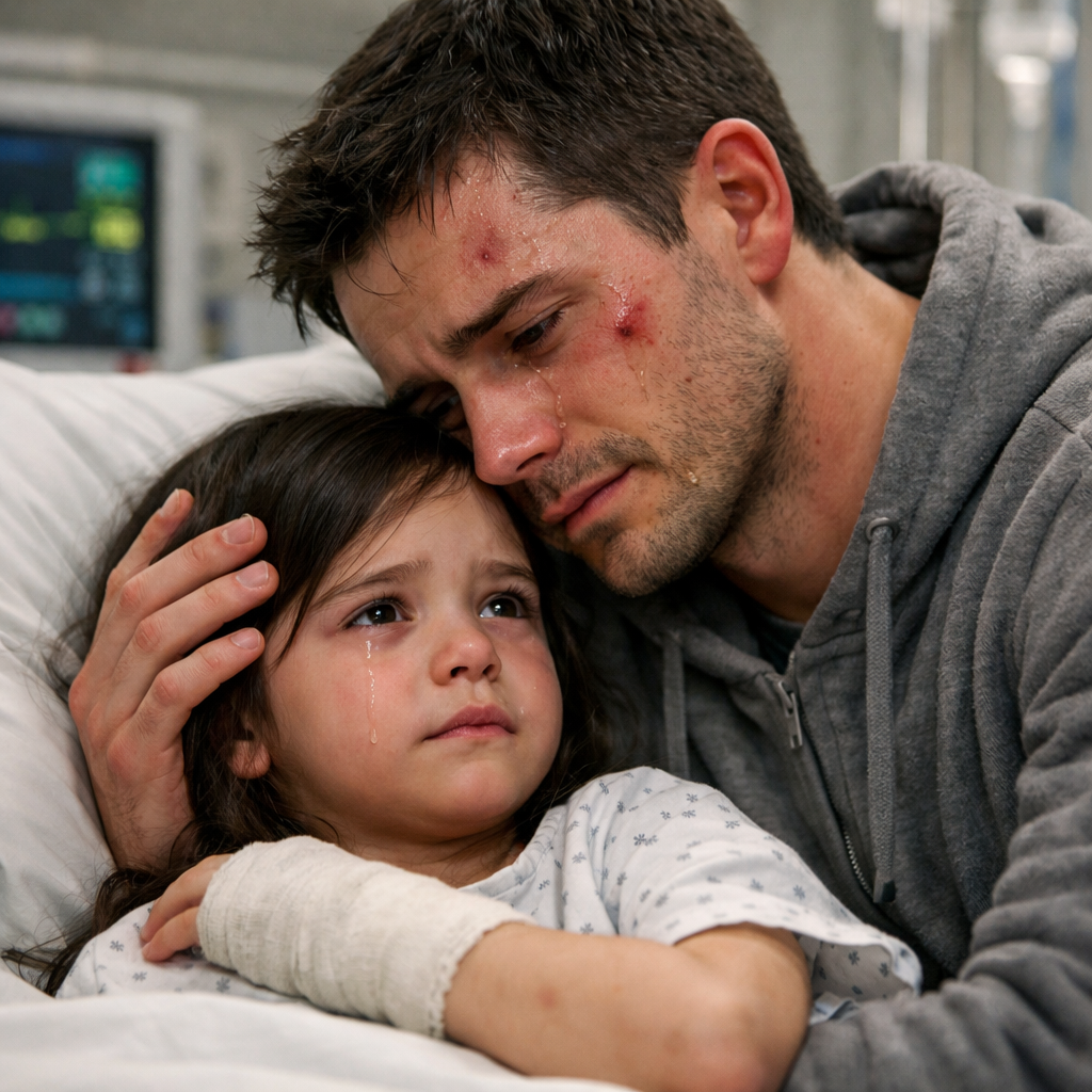 „A kórházból hívtak: „A 8 éves gyereke kritikus állapotban van.” Amikor odaértem, a lányom suttogva azt mondta…”