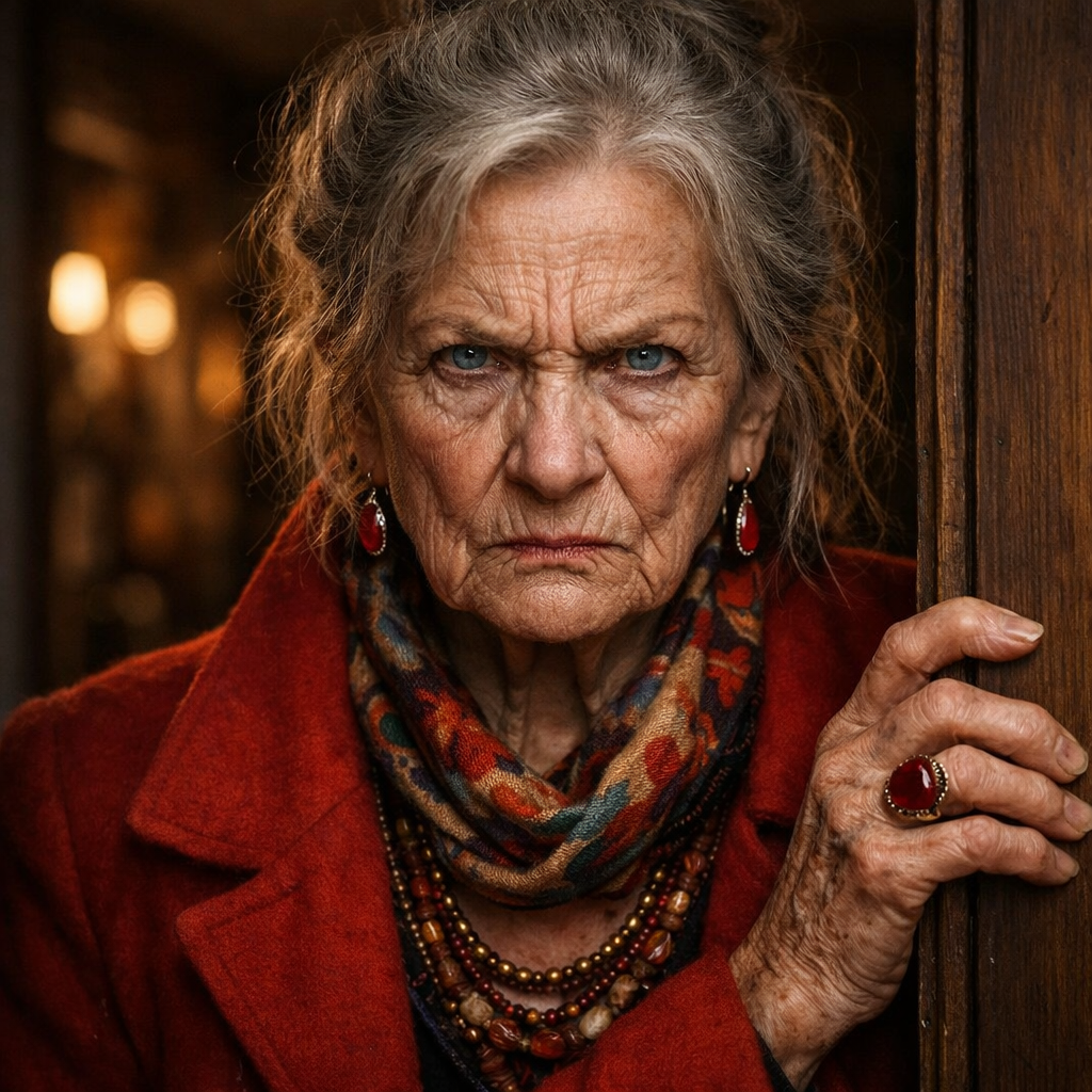 „Ha nem nyitsz ajtót, te pofátlan, betörjük az összes ajtót! Majd meglátod, milyen a rokonaid elől menekülni!” — ordították lentről.