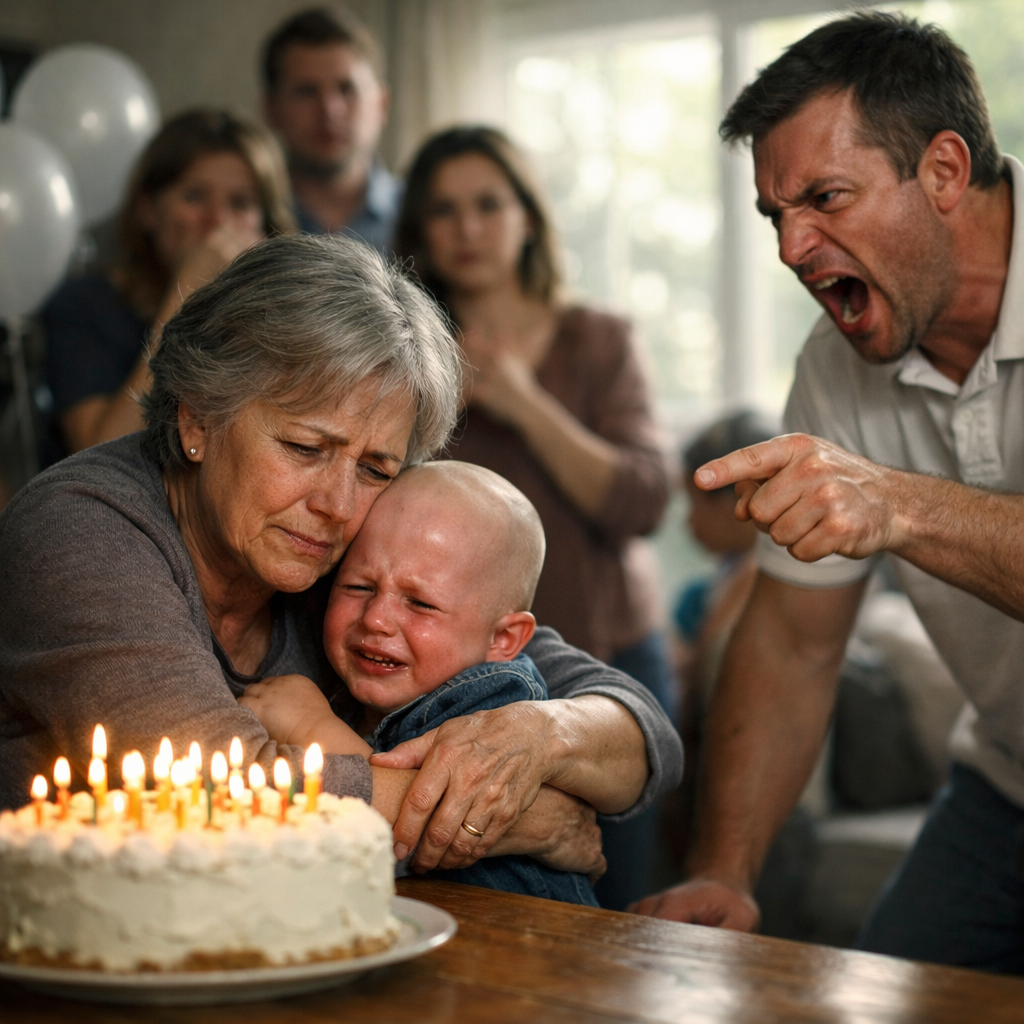 „Egy családi összejövetelen vettem észre, hogy a kis unokámnak le van borotválva a feje.”