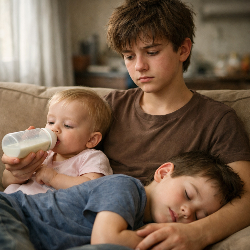 — Dan, Dan, ébredj fel! Maria már megint sír!