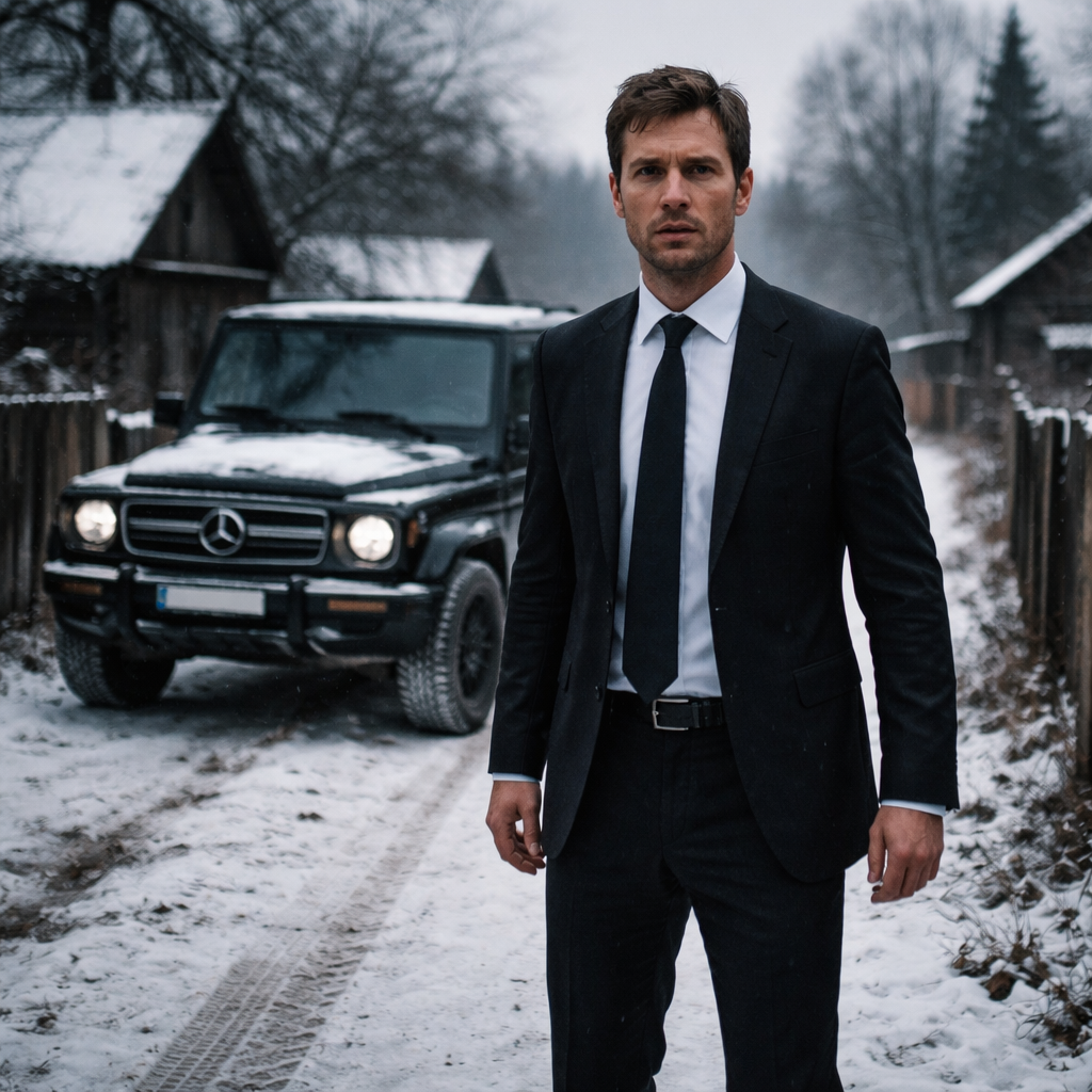 Egy egykori gazdag ember, aki tönkrement, eljött meglátogatni az anyját, akit 5 éve a világ végén hagyott. De alig ért a kapuhoz, SZÓ SZERINT LEFAGYOTT…