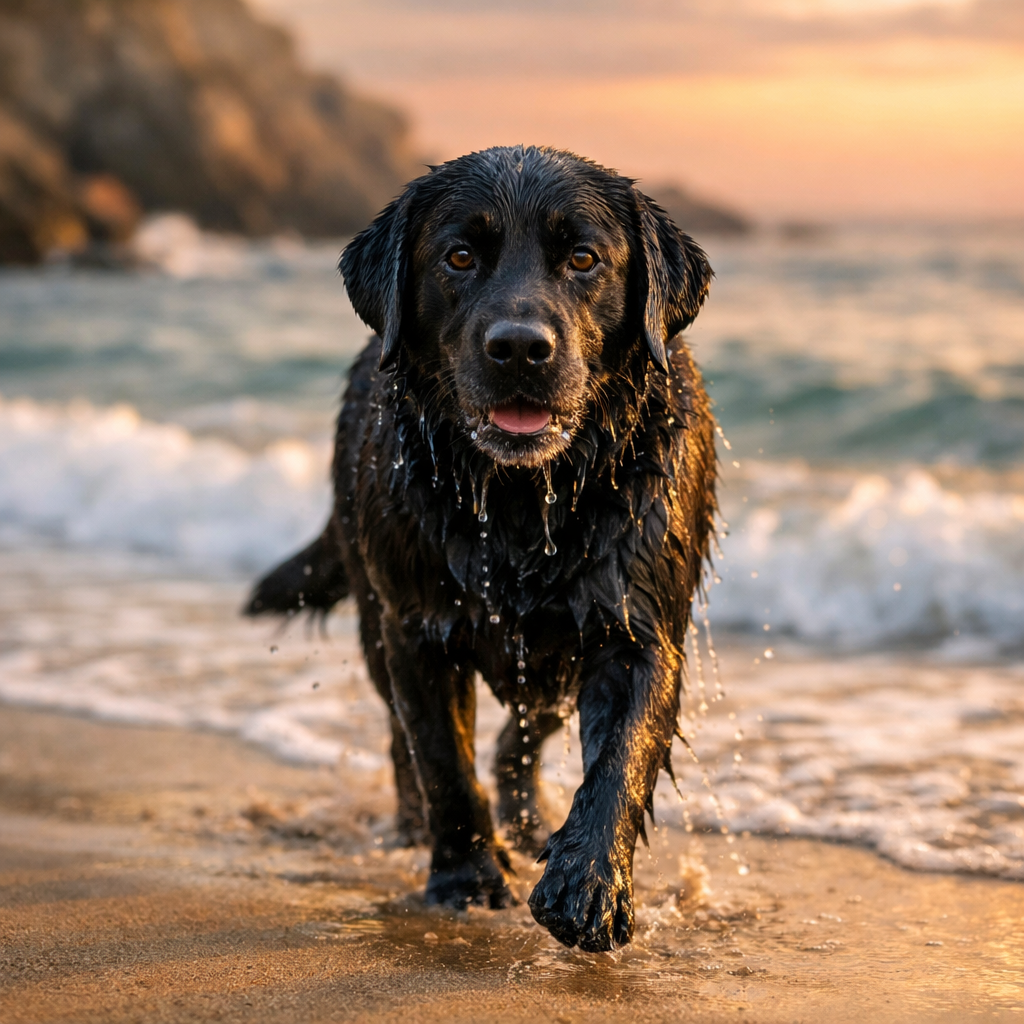 Egy labrador hat kilométert úszott a tengeren, csak hogy hazataláljon…